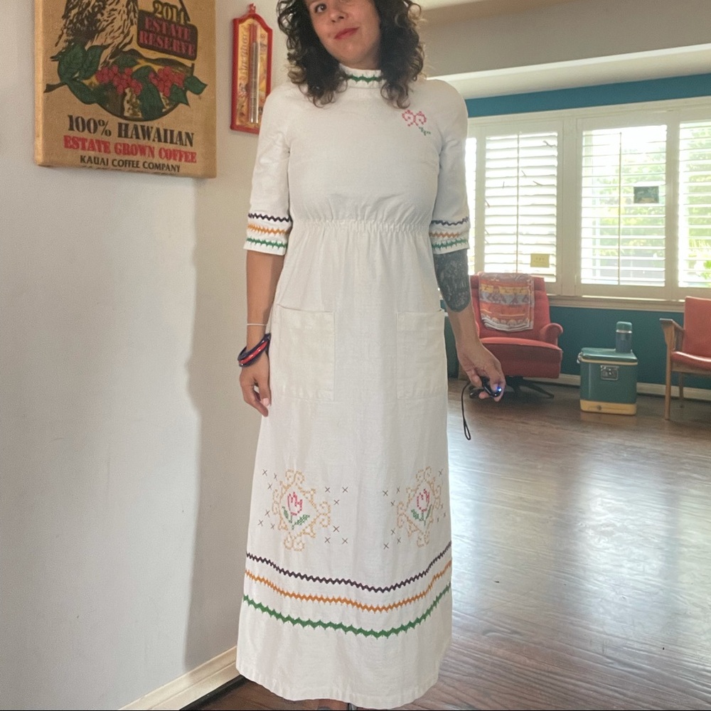 1960’s Bohemian Prairie dress
